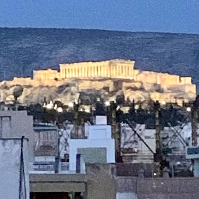 Fab New Flat In Central Athens W/ Acropolis Views Apartment ภายนอก รูปภาพ