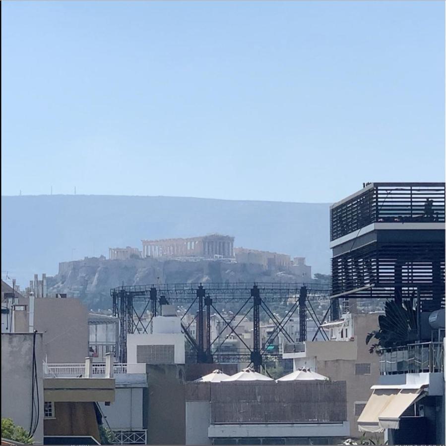 Fab New Flat In Central Athens W/ Acropolis Views Apartment ภายนอก รูปภาพ